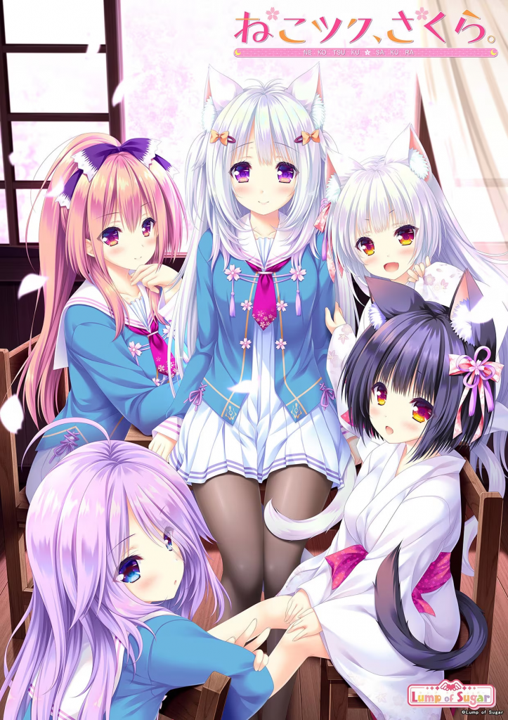 20250121192435409-恋樱纷飞、猫咪相随 - ねこツク、さくら。