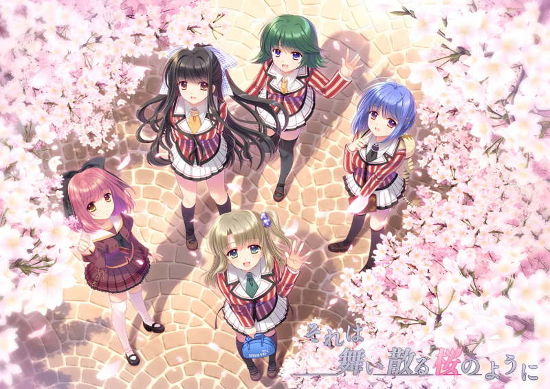 【ADV/PC+安卓】繁花落舞恋如樱-Re:BIRTH- – それは舞い散る桜のように-Re:BIRTH--H萌Gal