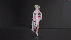 【MMD】MIKU 初音ミク – 归来兮-H萌Gal