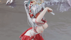 【MMD/布料】AI超分 2K bl127布料 【光辉】寄明月-H萌Gal