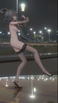 【MMD/布料】bl4 洛天依 红昭愿-H萌Gal