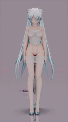 【MMD/布料】bl87竖屏【言和】醉花荫B-H萌Gal