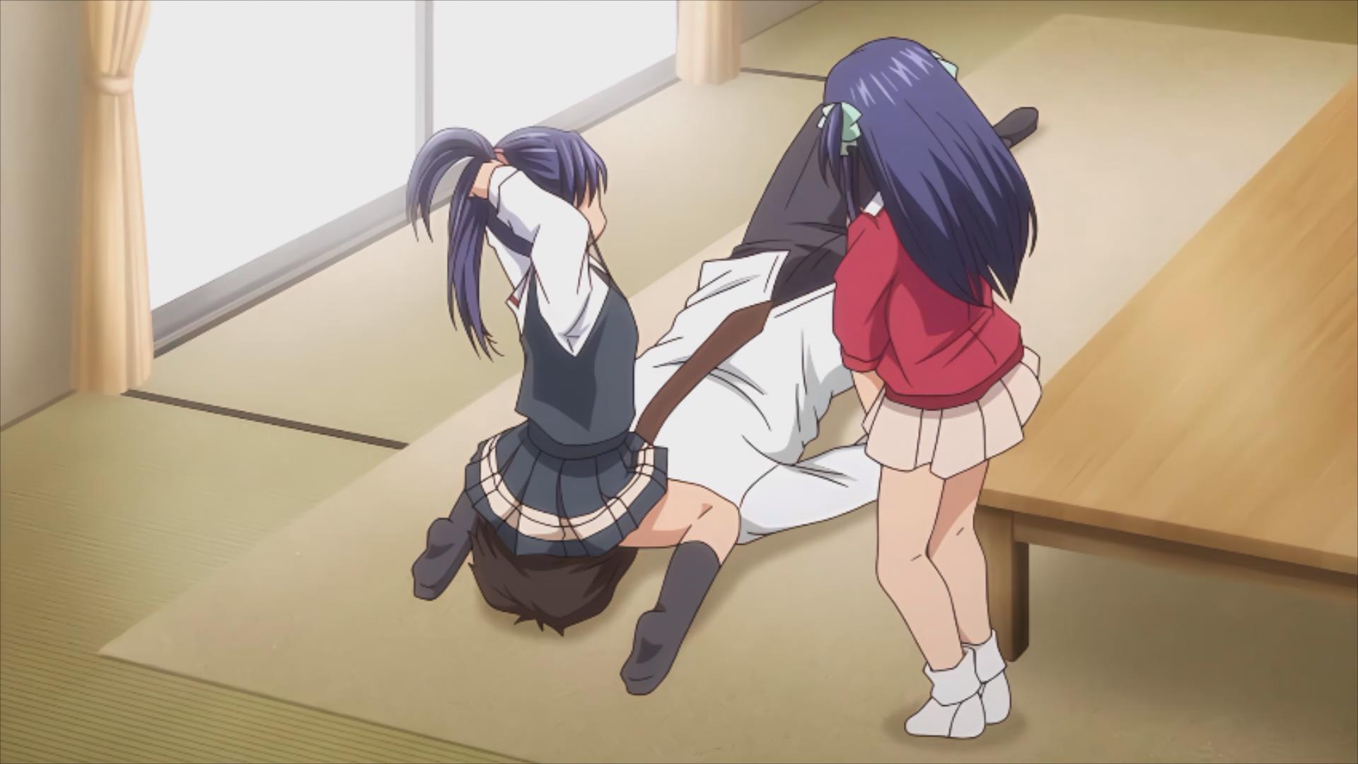 【里番/在线播放】[Queen Bee] 朝まで汁だく母娘丼!! 前編 [智沢渚優]-H萌Gal