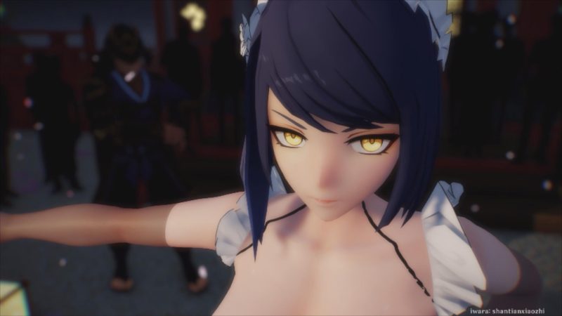 【3D】性爱对决 14.女仆九条-H萌Gal