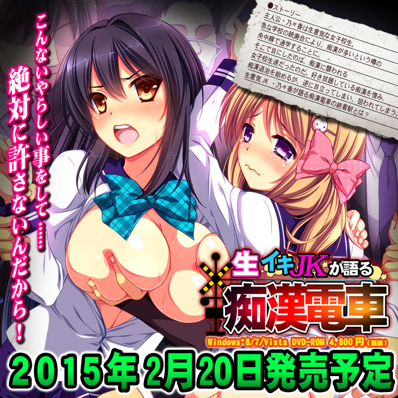 【ADV/PC/生肉】生イキJKが語る痴漢電車-H萌Gal